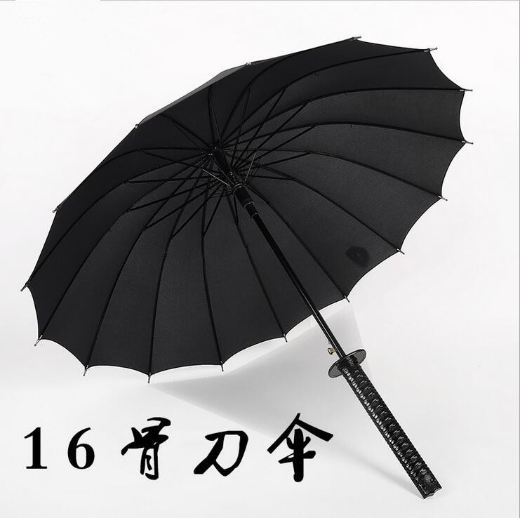 direct deal 16K originality hilt Straight Long handle semi-automatic Business Umbrella Customizable logo Straight-pole advertising umbrella