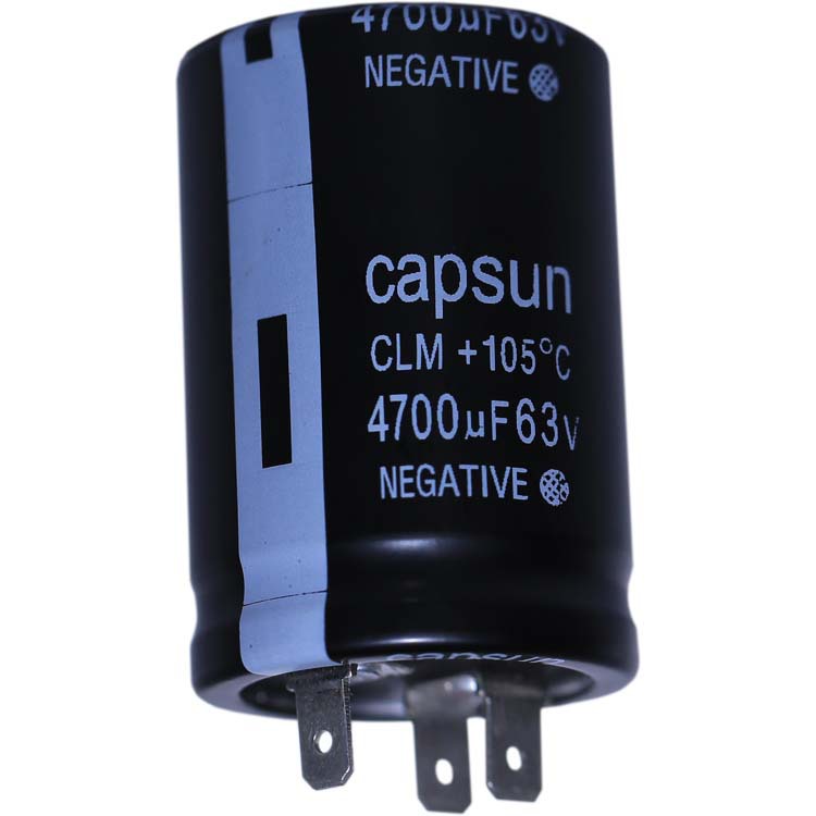 摩托车点火3个片型的电容,3焊片电容器,3焊片电解电容器63V4700UF