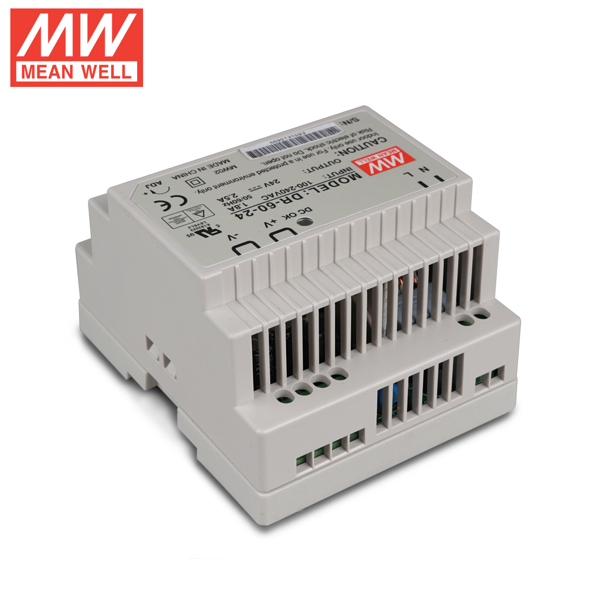 ȫ��ԭװ̨��MEAN WELL��γ�����Դ DR-60-24 60W 24V 2.5A �ֻ�