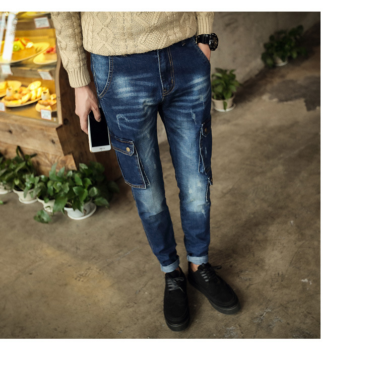 幸福时光happy time 牛仔裤男2016秋冬款上新