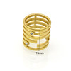 Fashionable ring stainless steel, Korean style, simple and elegant design