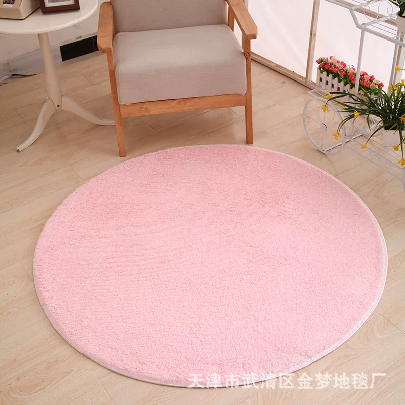 Round carpet, laptop, hexagonal tent, increased thickness, hanging basket