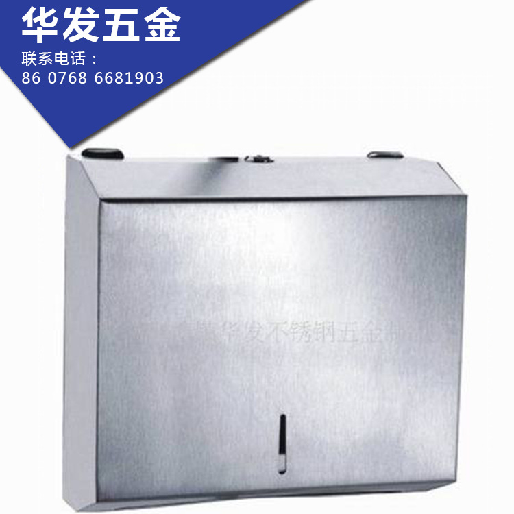 direct deal Wafa Stainless steel Towel Tissue box K40 Lock Roll holder Toilet paper box wholesale