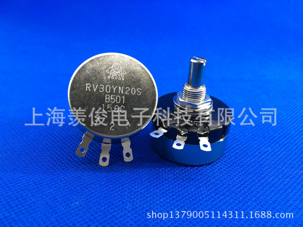 RV30YN20S B501 500R 日本原装进口 TOCOS TOKYO 单圈碳膜电位器