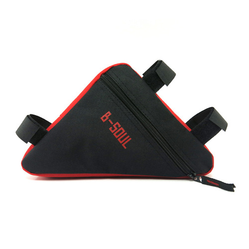 New Saddle Bag Cycling Bicycle Mountain Bike Bag Triangular Tool Bag Top Tube Crossbar Bag Cycling Equipment Accessories
