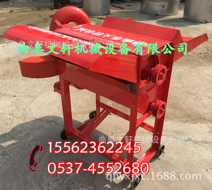 自净式水稻脱粒机 水稻齿轮箱 水稻打粒机效果杠杠滴