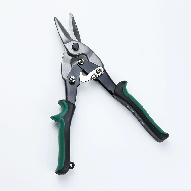 Ножницы авиационные Linyi Hardware Workers 55# с прямой головкой, 10-дюймовые ножницы из хромированной стали, ручные ножницы для резки железа с тяжелой прямой головкой