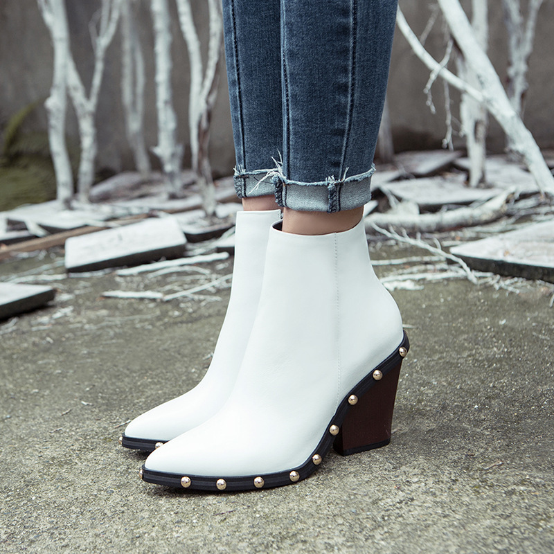 Bottes femme en En cuir - Ref 3354709 Image 18