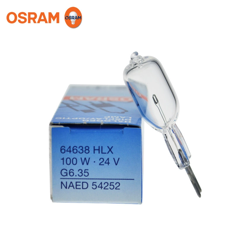 Osram, halogen bulb, lamp, microscope, 24v, 100W
