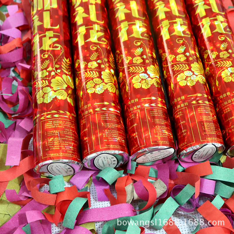 Venta al por mayor suministros festivos de la boda súper guapo 40cm saludo 100 unids/caja fuegos artificiales sin polvo