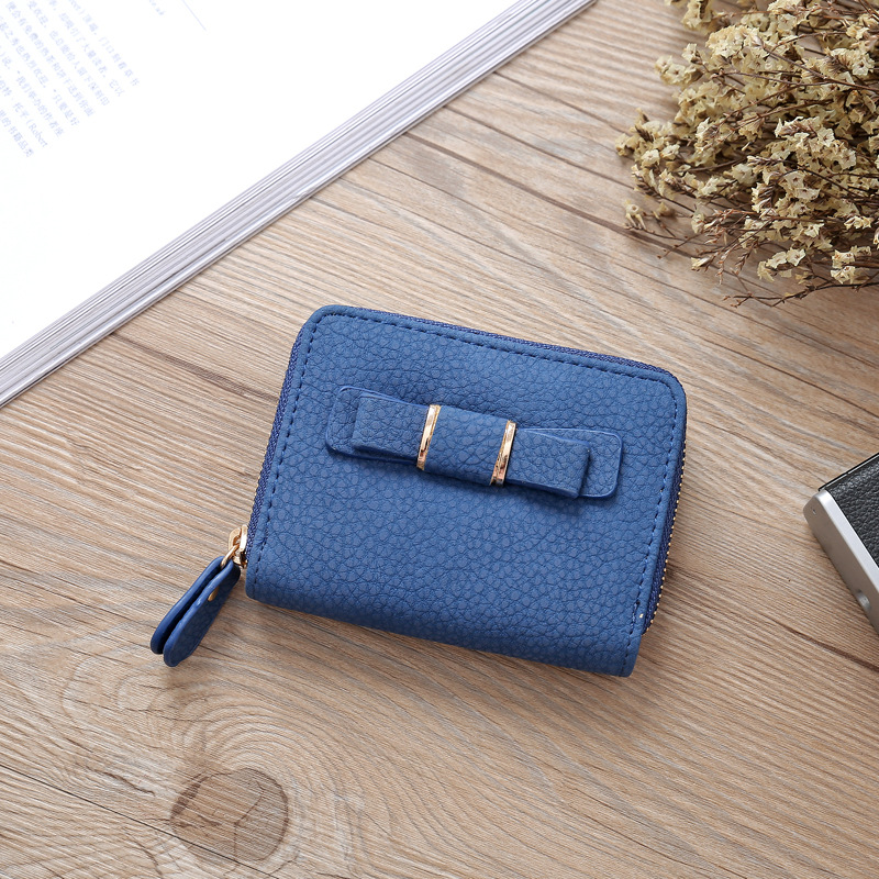 Koreanische Mini-brieftasche Mit Kurzem Bogen display picture 25