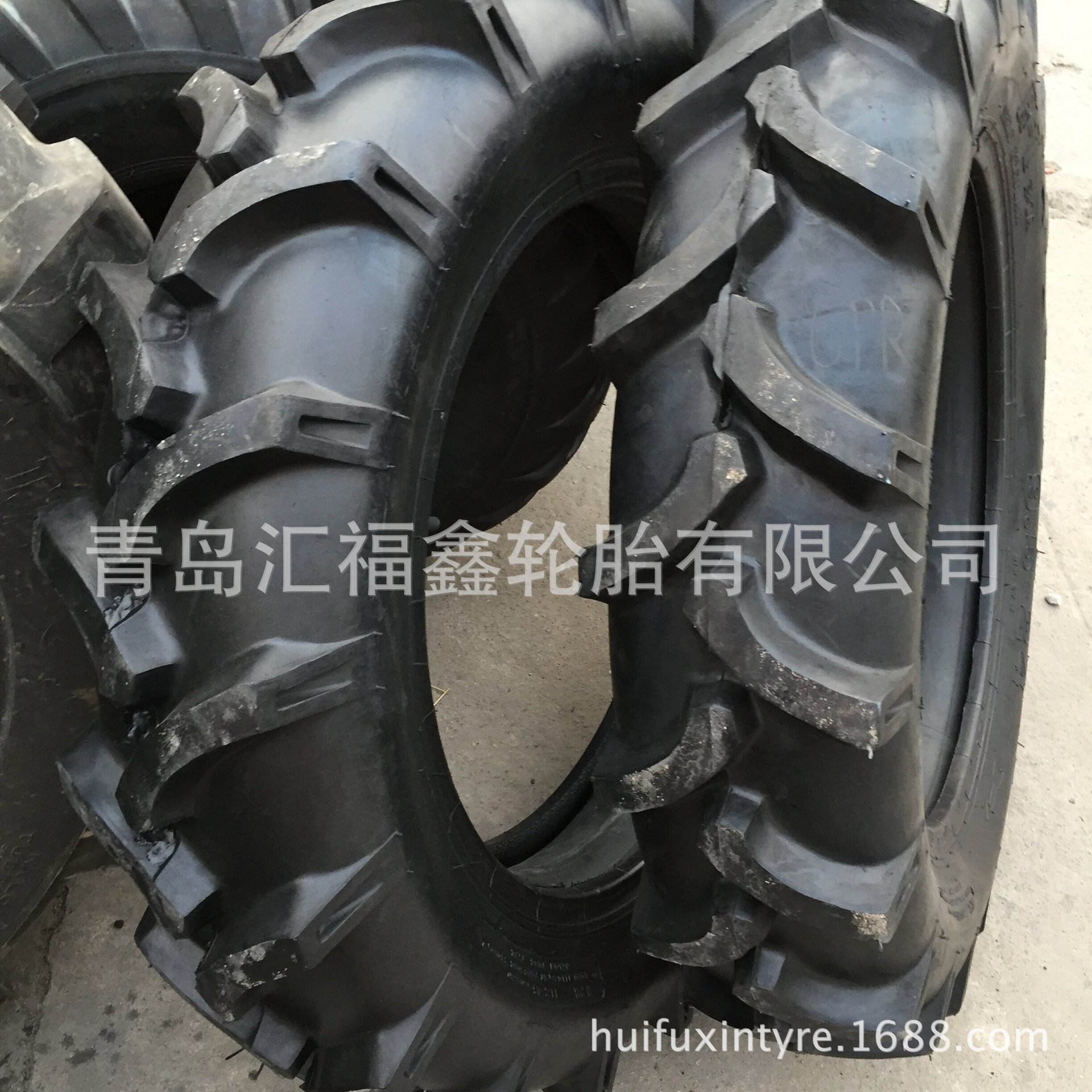 拖拉机轮胎9.5-24现货销售轮胎汇福鑫农业轮胎 人字胎