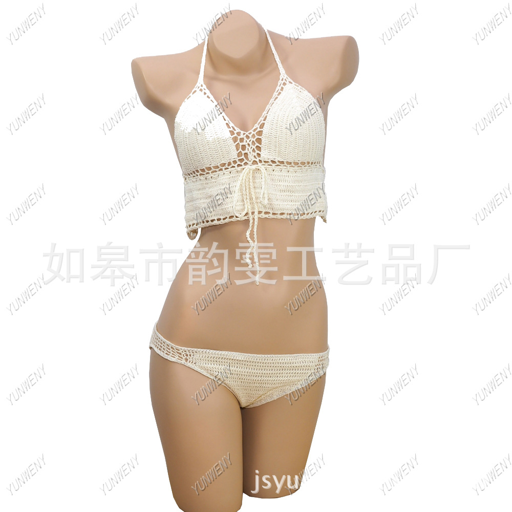 欧美外贸出口速卖通游泳衣女比基尼性感连体针织泳装批发代理