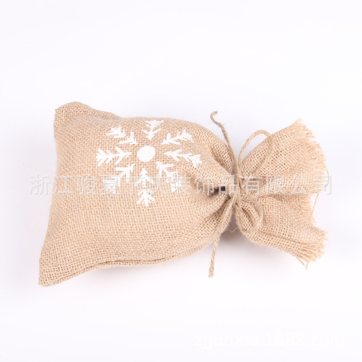 눈송이 린넨 가방