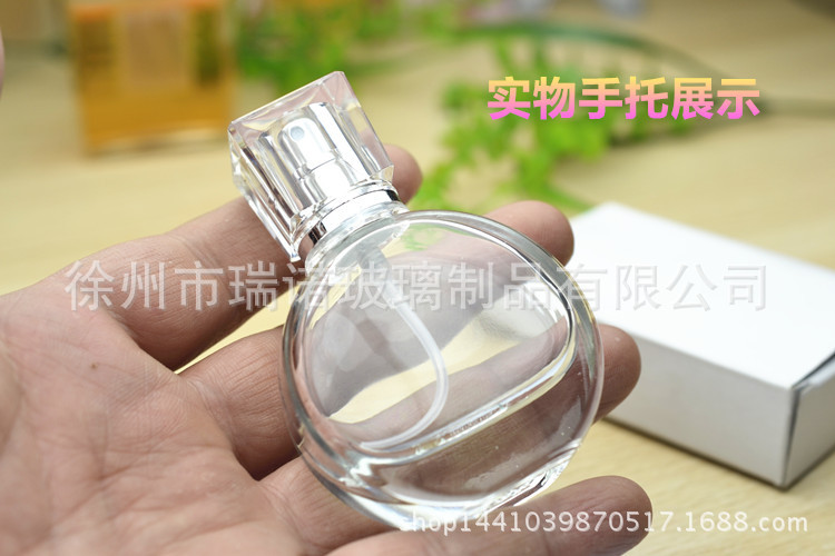香水空瓶优质喷头瓶 便携玻璃瓶喷雾瓶分装香水瓶 送漏斗20ML