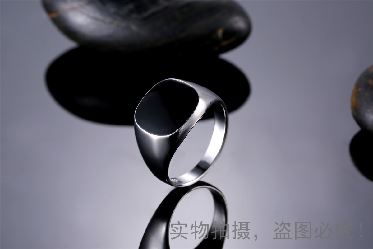 Fashion Simple Men's Ring display picture 3