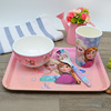 Children's cartoon tableware, set, 4 piece set, wholesale