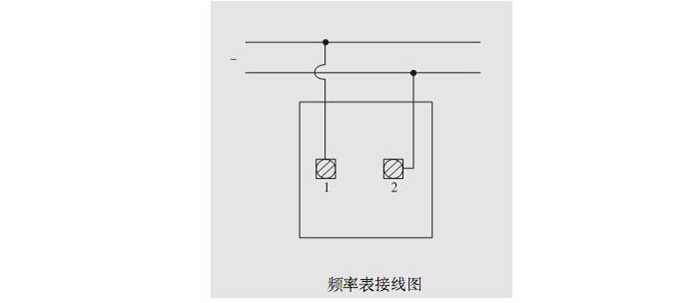 频率表接线图