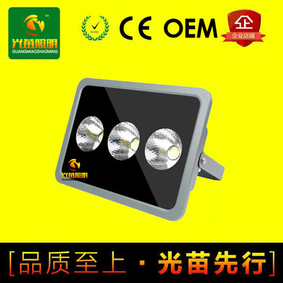 LED聚光投射灯工矿灯150W100W200W户外防水广场照明泛光灯投光灯