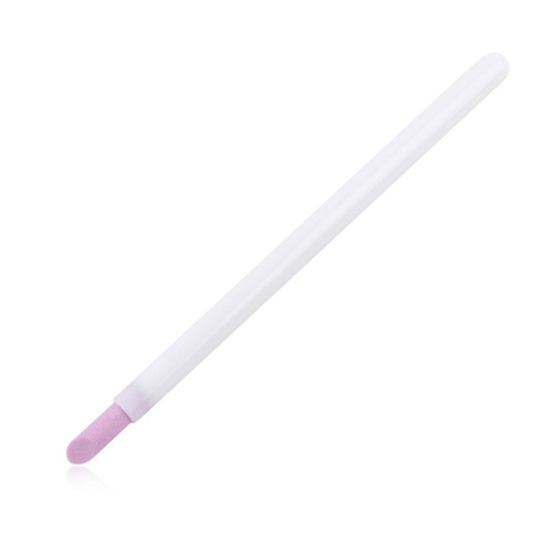Nail polishing pen acrylic rod engraving polishing pen to remove dead skin quartz manicure pen black and white foreign trade