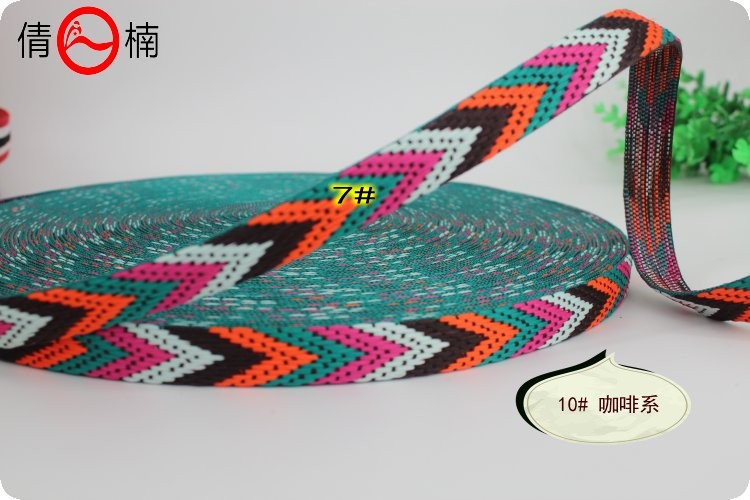 22mm宽涤纶提花带