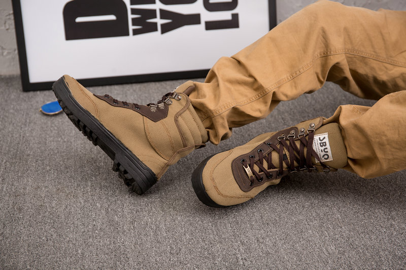 Bottes militaires en toile - porter - Ref 1397086 Image 23