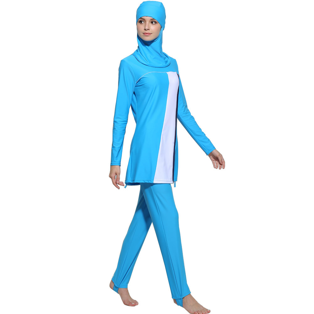 Muslim Swimwear Islamic Swimsuits For Muslima Covered Swimsuits Burkini Long Sleeve Beach Wear