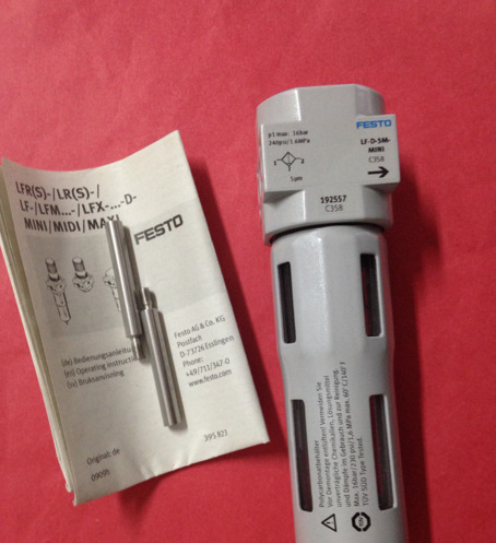供应现货FESTO过滤器LF-D-5M-MINI 192557 172956 170684原装正品