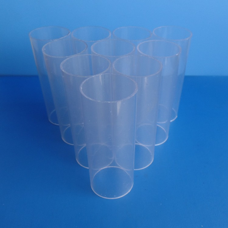 【良辰塑胶】厂家直销 透明PVC管 磁铁包装管 小配件塑料管　配堵