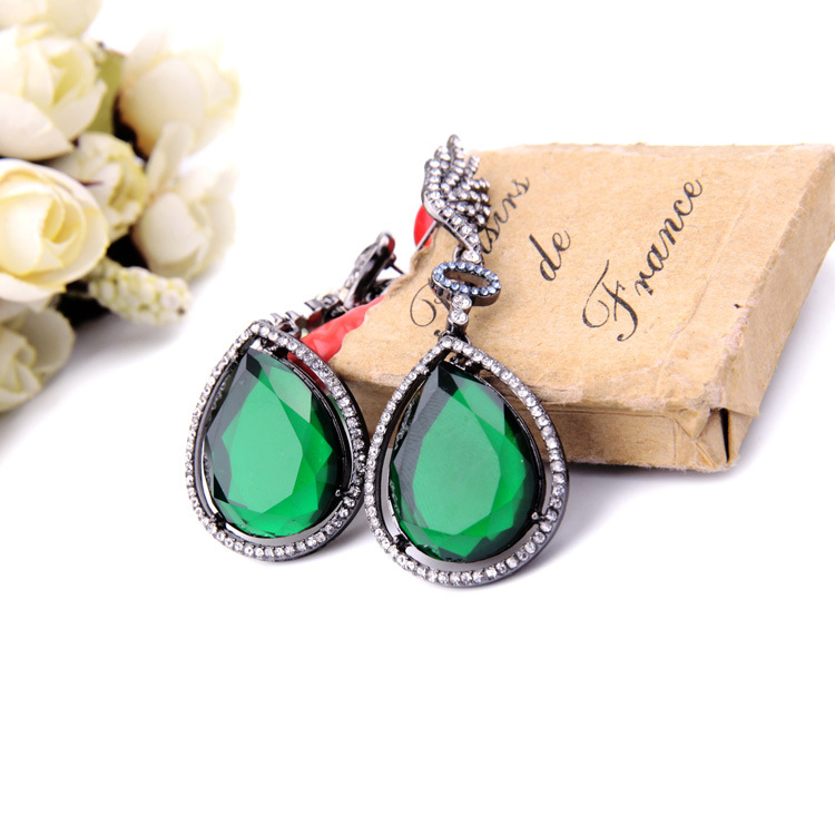 Alloy Wild Large Drop Pendant Female Earrings display picture 5