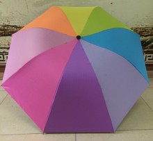 Nhà máy UV trực tiếp ô mặt trời bóng cầu vồng quảng cáo ô ô tùy chỉnh vinyl Sanzhe Quà tặng / ô quảng cáo