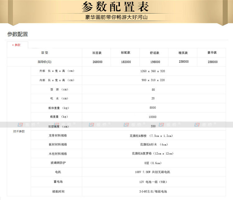 豪華畫舫詳情_12