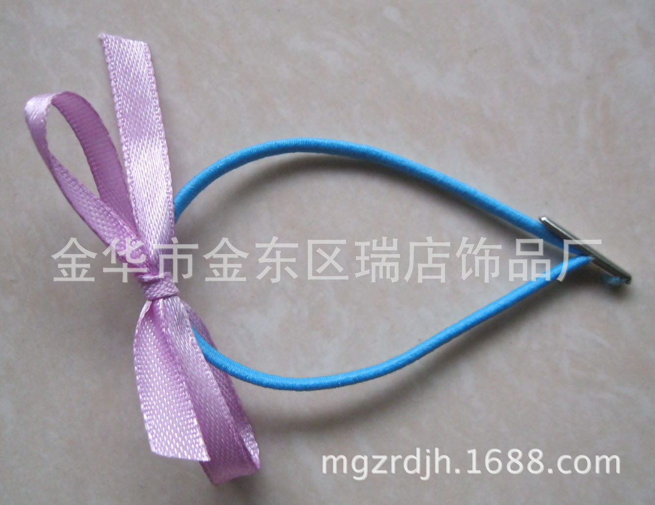 厂家批发蝴蝶结绳扣扁形布带倒刺挂绳礼品包装绳束缚捆扎绳