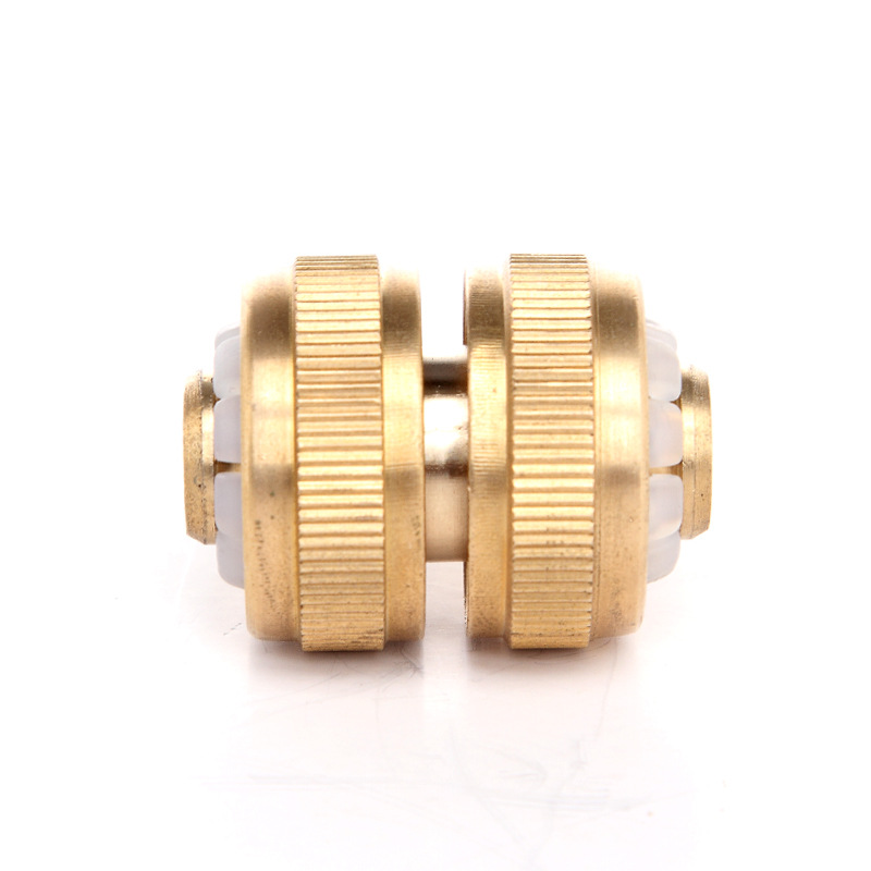 弘晨全铜3/4水管6分水管黄铜延长接头，水管连接接头