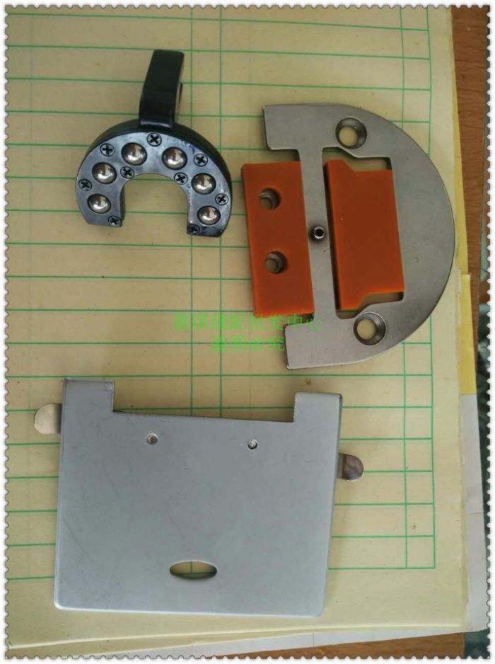 模板机360度针位组压脚 针板牙齿模板机K10针位组 服装模具针位