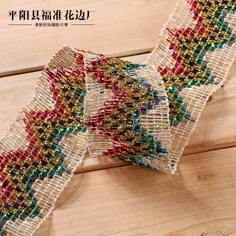 厂家一手货源 装饰花边系列 新款装饰花边帽子服装辅料花边F0212