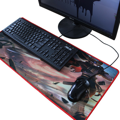 Super creative LOL Gaming Mouse Pad Desk pad customized Thermal transfer thickening Catcher Keyboard and mouse