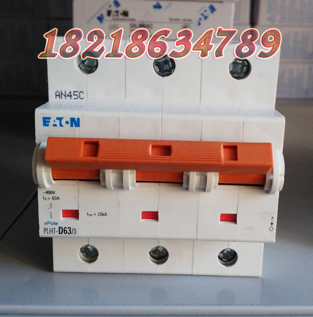 EATON 微断PLHT-D63/3正品现货