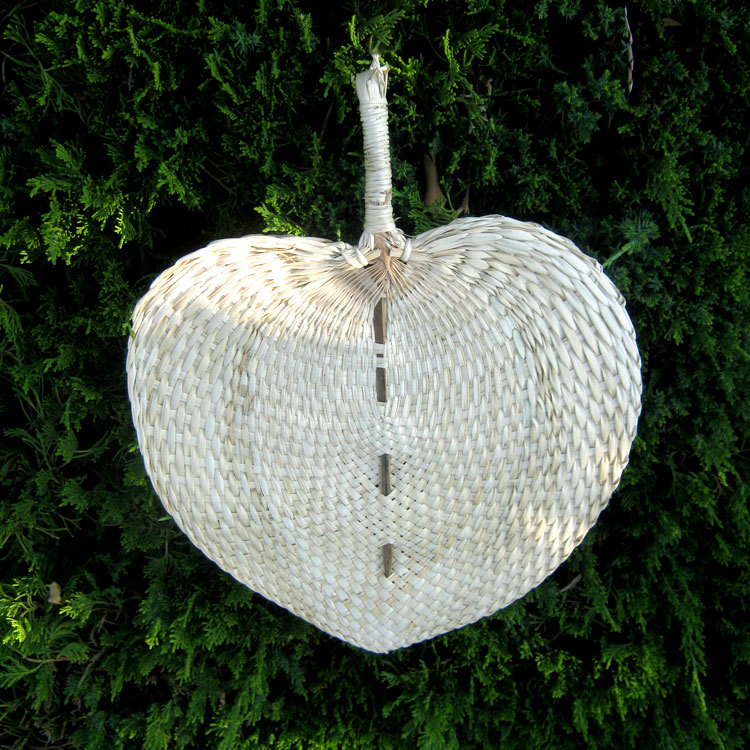 厂家直销棕榈叶手工蒲扇老实日式蒲扇怀旧老人粽叶扇手编扇儿童扇