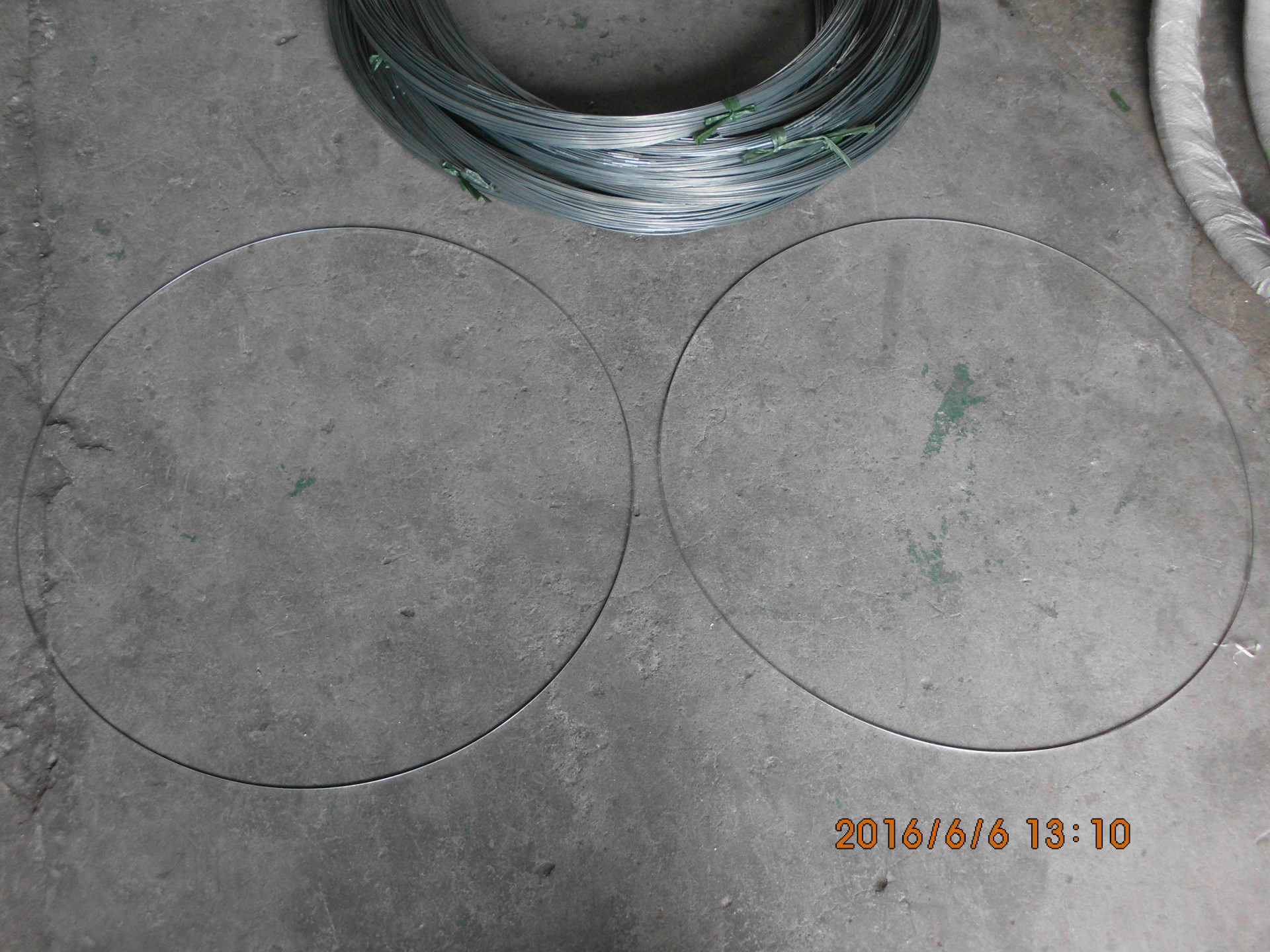 供应飞碟伞帽用折叠钢圈