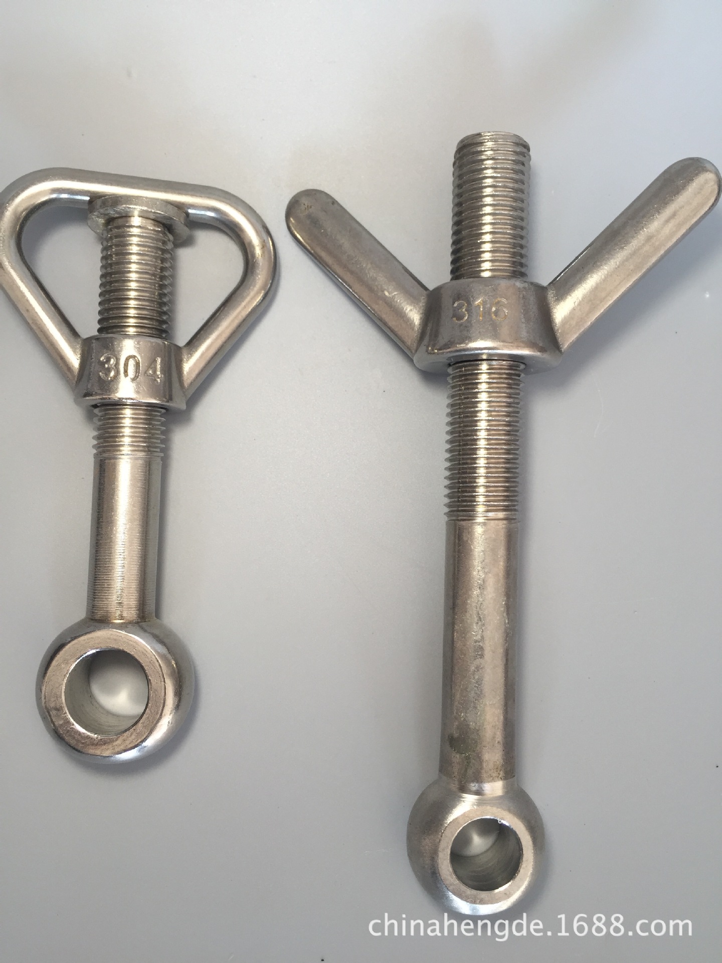 船用不锈钢304羊角螺丝 黄铜羊角螺丝 元宝螺栓