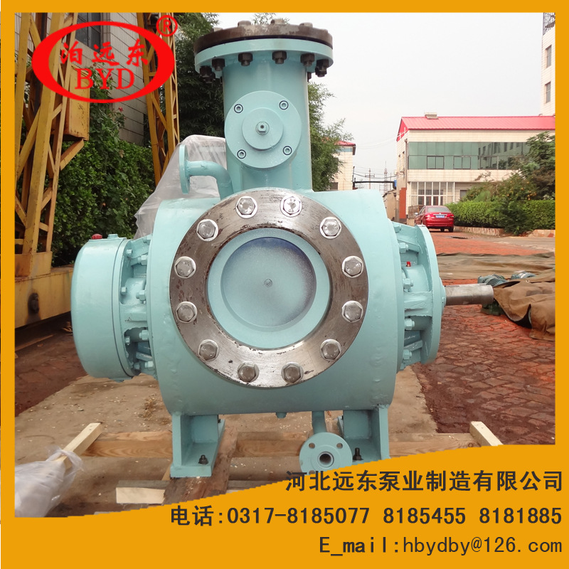 石脑油输送泵,拔头油输送泵用双螺杆泵配4套机械密封
