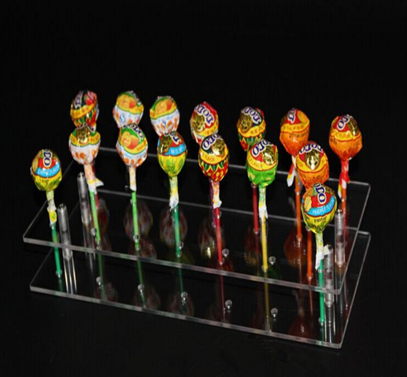 亚克力糖果展示架 棒棒糖支架展架 糖果盒子 冰糖葫芦棉花糖支架