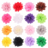 Shiffon children's hair accessory lapel pin, 5cm, wholesale, 40 colors