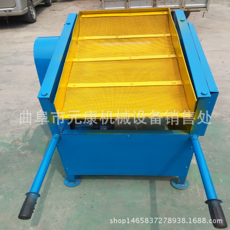 高效率小型振动筛沙机 自动上料建筑工地筛分机