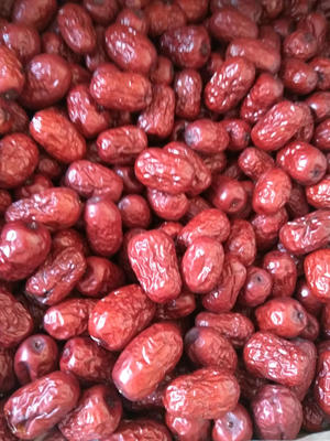 新疆特産4級若羌紅棗散裝500g 皮薄核小肉多免洗紅棗幹果批發