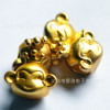 Crown Monkey 3D three -dimensional monkey bracelet accessories Taobao hot -selling monkey head accessories emulate 3D hard gold