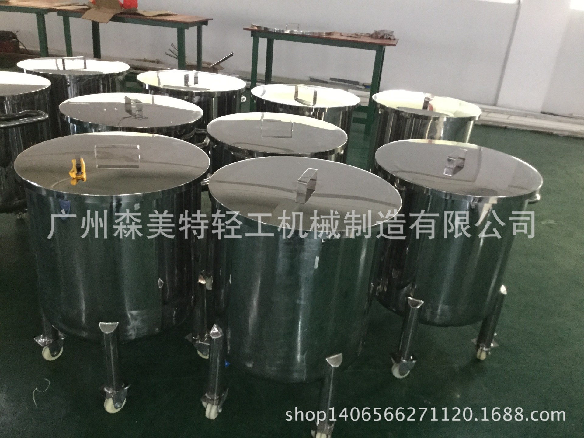 暂存罐 搅拌分散缸 1000L开盖储罐 化学原料储存罐 液体常压储罐