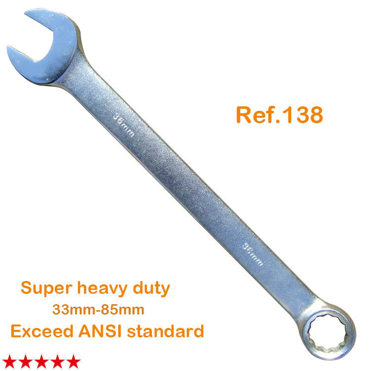 加长加重型超美标两用扳手combination spanner