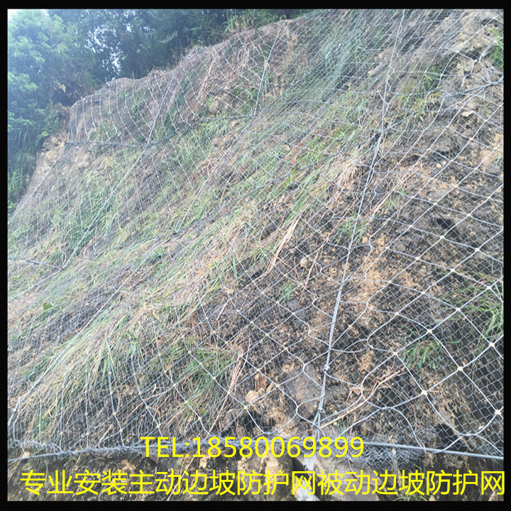 边坡防护网主动边坡防护网 筛网 被动边坡防护网柔性边坡防护网